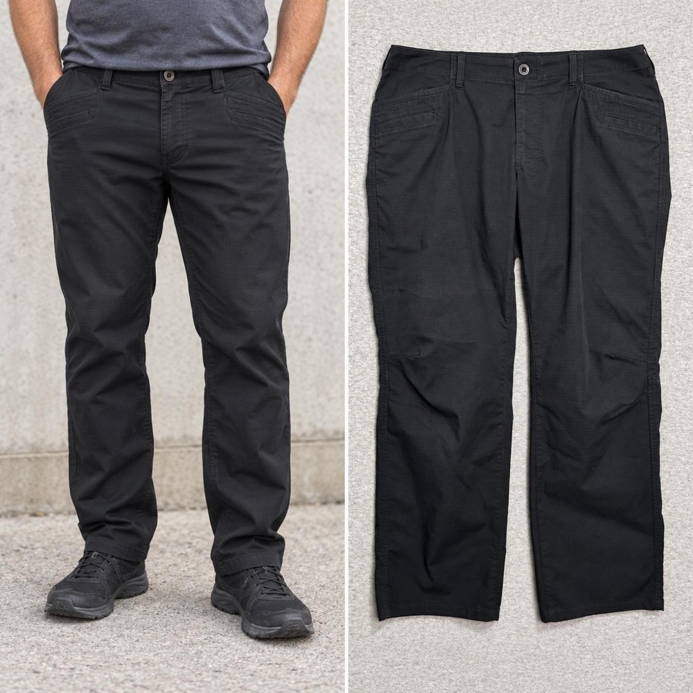 5.11 Tactical Pants Men's 38x29 Black Utility Work Ripstop Outdoors Workwear
